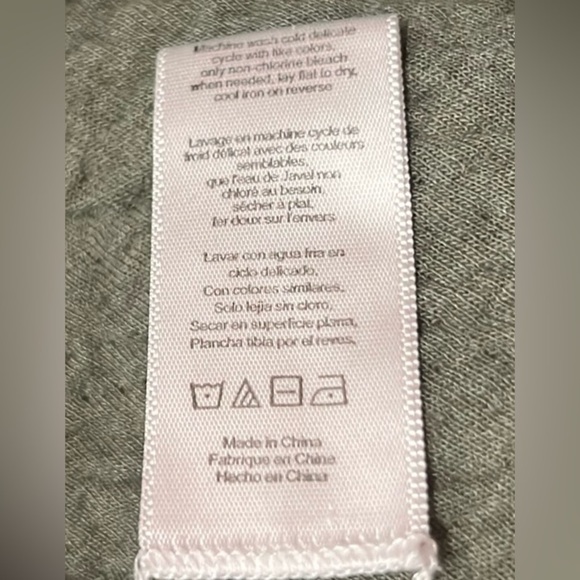 Lunya Restore double faced crew sweatshirt in humble green size XS/S - Picture 8 of 8